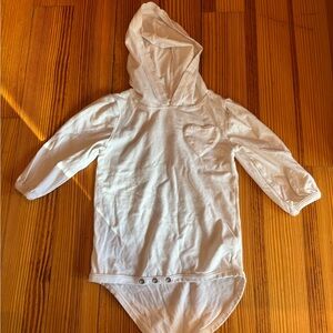 Baby Hooded Sunshirt UV protection bamboo/viscose/cotton